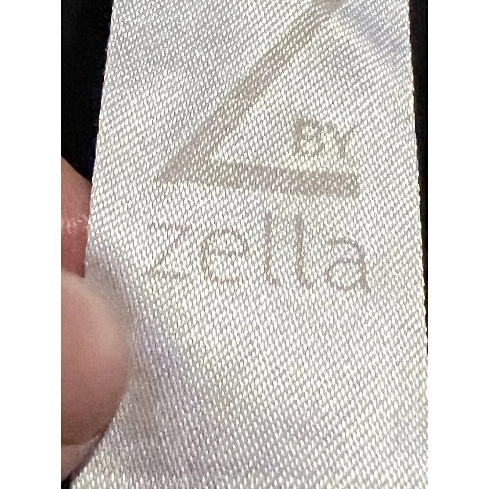 Z BY ZELLA Black Lightweight Cropped Elastic Waist Jogger Pants M